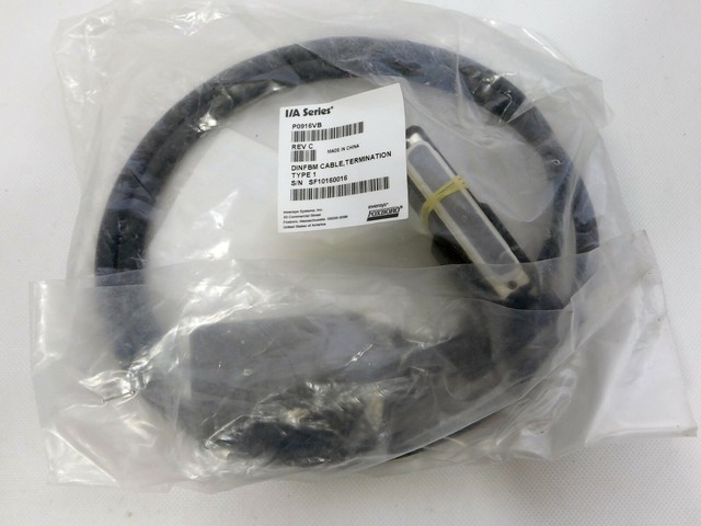 NEW Foxboro P0916FL Rev C 32ft Length Cable I//A Series PLC Invensys PO916FL 32/'