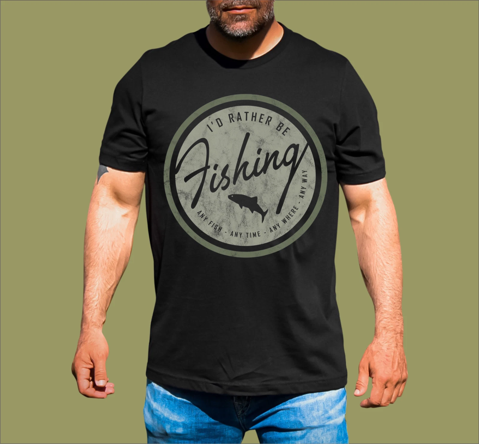 RATHER BE FISHING T-SHIRT
Opens in a new window or tab