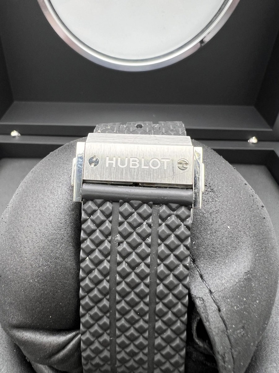 Hublot 44mm Big Bang Factory Diamond Bezel SS Ti Watch Box 301.SX