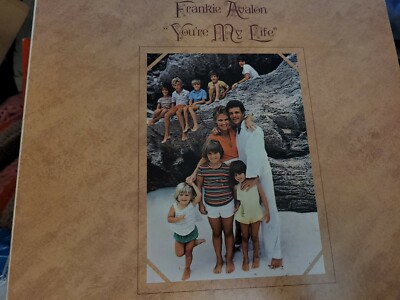 Frankie AVALON You're My Life De-Lite Bi-fold 33 RPM VINYL RECORD cut-out EX/VG
