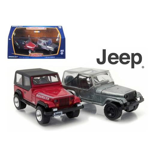 Greenlight 1/64 Jeep 1987 Target édition Rouge, Neuve