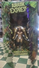 AEW Jurassic Express Ringside Exclusive Variant Figure Set Signed By Jungle Boy