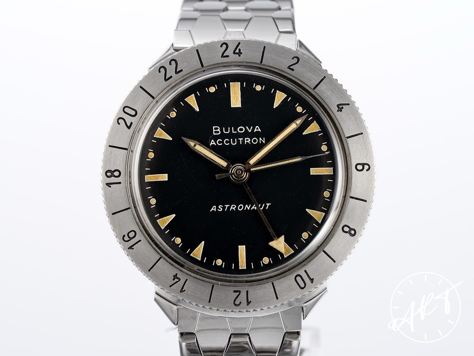 *Ultra-Rare* 1966 Bulova Accutron Astronaut Tuning Fork Watch NOS w/ Box