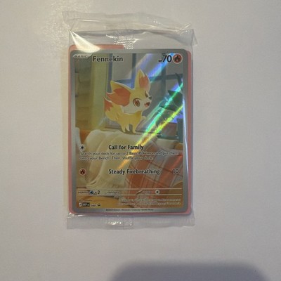 Pokemon Fennekin 080 - Black Star PROMO Sealed IN HAND Chaos Rising ETB