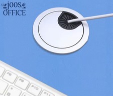 Kabeldurchf&uuml;hrung Tisch 50/53/60/80mm &ndash; Kabeldurchlass Metall &ndash; Kabelt&uuml;lle B&uuml;ro