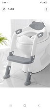 Potty Training Seat with Step Stool Ladder, SKYROKU Potty Training Toilet for Ki