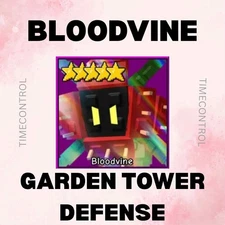 Bloodvine | Garden Tower Defense | GTD | Fast Delivery & Discounted Price !!!