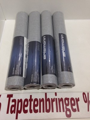Vliestapete Erismann 4x 6468-15 (4Rollen) Streifen Grau Töne Restposten