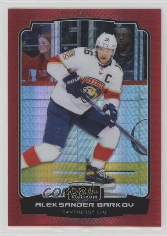 2022-23 O-Pee-Chee Platinum Red Prism 1/199 Aleksander Barkov #158 1d77