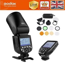 Godox V1N TTL Flash Speedlite + trigger XPro-N per Nikon + set accessori AK-R1