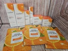 Sadoer Vitamin C Brightening  Orange Set, Cleanser, Soap, Toner, Cream EXP 01/28