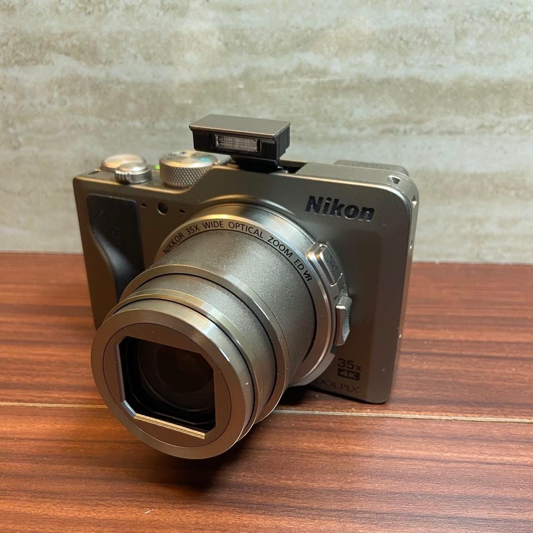 Nikon COOLPIX A1000 Digital Camera Silver 35x Zoom 4K Video Wi-Fi