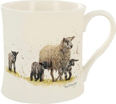 Geschenkbox Fine China vollfarbige Tasse von Bree Merryn - HINTER SCHAF & LÄMMER