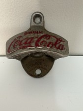 COCA-COLA - Vintage 1925 Starr X Coke Bottle Opener Wall Mount Made in USA