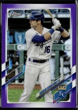2021 Topps Chrome Update #USC35 Andrew Benintendi Purple Refractor