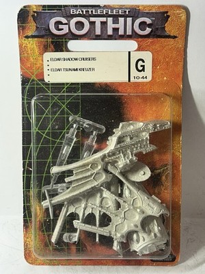 CITADEL GOTHICBATTLEFLEET ELDAR SHADOW CRUISERS Game Workshop Metall