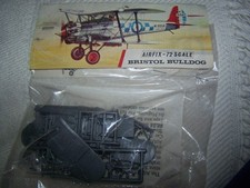 Vintage Airfix 1:72 scale kit Bristol Bulldog red stripe bagged unmade