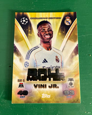 Topps Match Attax Vini Jr. Real Madrid C.F. BM3 Exclusive Edition UCL Card
