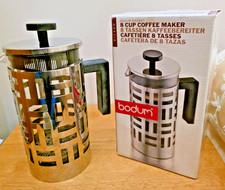 Vintage Boxed Bodum Eileen French Press Coffee Maker 8 Cup  USED ONCE