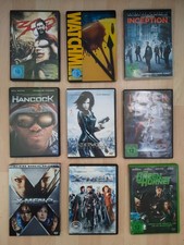 DVDs X-Men, Green Hornet, 300, Watchmen, Comic Charakter Sonstiges. 9 Insgesamt.