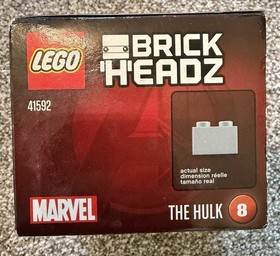 LEGO BRICKHEADZ: The Hulk (41592) NEW SEALED RETIRED