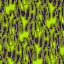Tribal Flames 23 - 16" x 48" Hydrographic Film Hydro Dipping