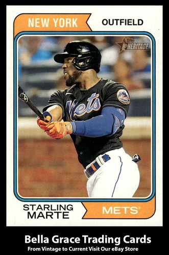 2023 Topps Heritage #266 Starling Marte | Baseball Card