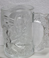 Vintage McDonald's Batman Forever Collectors Glass/Cup Mug 1995 DC Comics