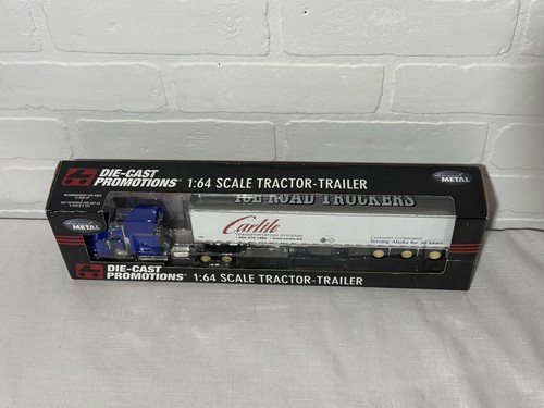 1:64 DCP Kenworth W900 Carlile Systems Tri-Axle Trailer Ice Road Truckers 32242 - Picture 4 of 22