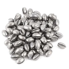 Fish Tackle 1g Per Piece Style Split Shots Fishing Lead Weight 100 Pcs