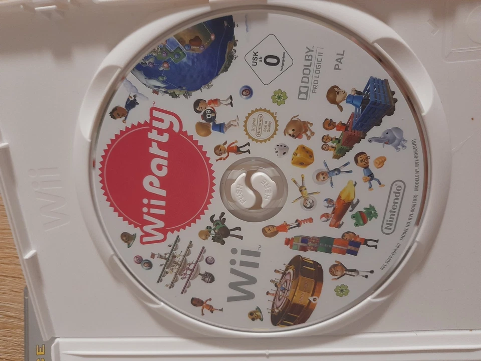 Nintendo Wii (Gamecube Kompatibel) Weiß, 2 Remote+ Nun. Wii Party SDR u. NFSU GC - Bild 3 von 4