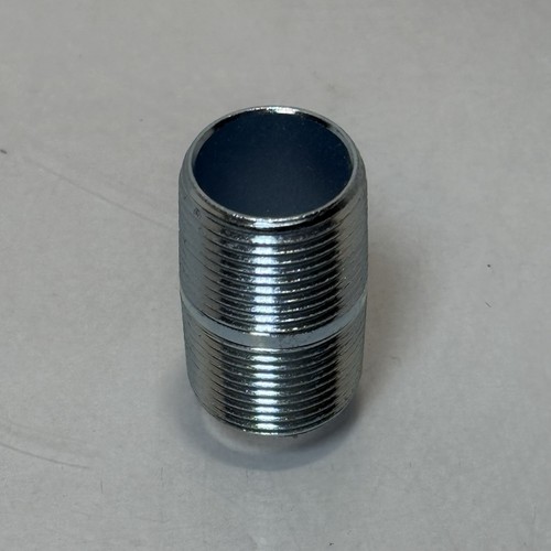 Qtà 10 Nipplo Tubo Chiudi 3/4" x Acciaio Inox - Spedizione Prioritaria Gratuita* - Foto 2 di 5