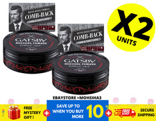 GATSBY Dressing Pomade ULTIMATE LOCK Strong Hold Shine Hair Styling Wax 80g X 2