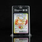 2025 POKEMON SVP EN-SV BLACK STAR PROMO #174 EEVEE EX GEM MINT TAG 10