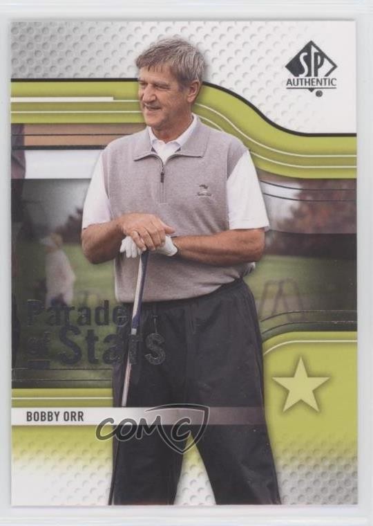2012 SP Authentic Parade of Stars Bobby Orr #64 HOF 0bt4