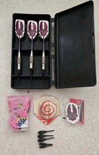 3 VTG Darts w/Farebrother London NU-PACK Case...
