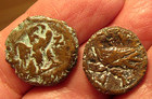 LOT OF 2 ROMAN TETRADRACHM FROM ALEXANDRIA EAGLE REV. 13.66GRAMS — photo 6