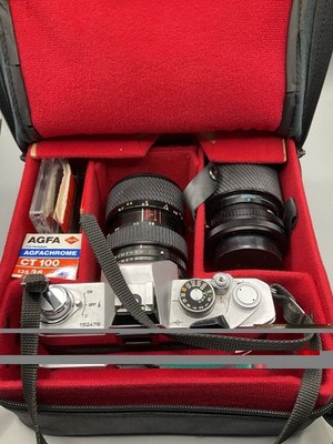 Canon  FTb / Analog Spiegelreflexkamera / Kamera / mit 2 Objektiven