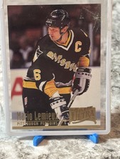 1994-95 Fleer Ultra Hockey Mario Lemieux #165 Pittsburgh Penguins