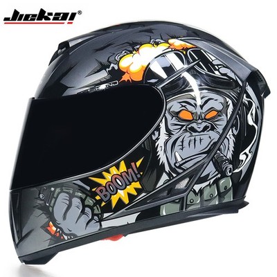 Racing Motocross Helmet DOT-certified safety standard Full Face ABS Helmet
