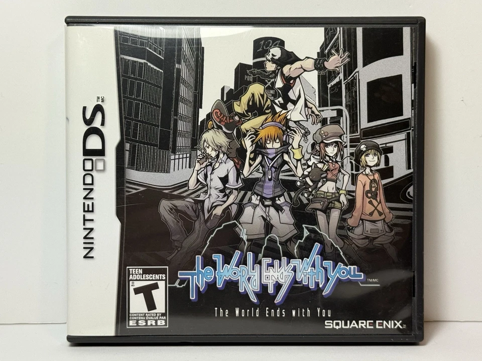 The World Ends with You (Nintendo DS) Case & English/French Manuals Only NO GAME - Image 3 of 4