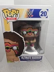 Funko Pop! WWE Ultimate Warrior #20 Vaulted Retired Vinyl Figure WWF New In Box
