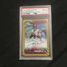 2024 Topps Chrome #RA-JDA Jayden Daniels Rookie Auto Gold Wave #/50 PSA 10