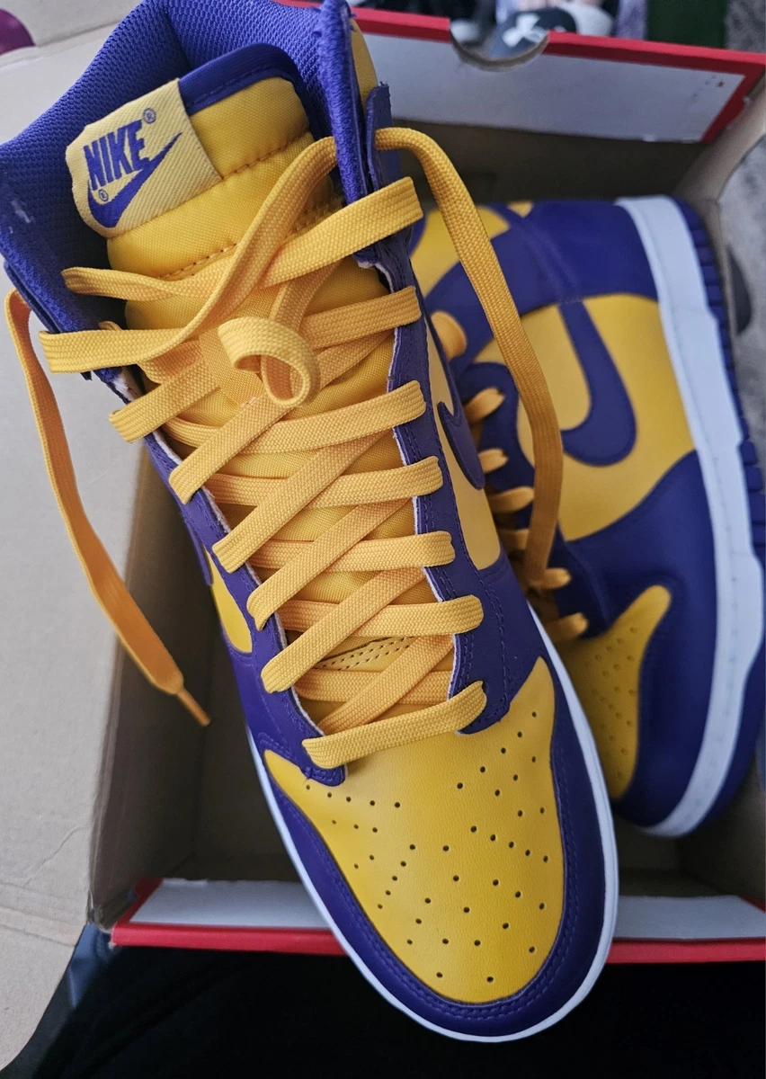 ナイキ　ダンク　ハイ　レトロ　レイカーズ　新品未使用　26.5 25+ Nike Dunk High Lakers for sale | Updated Oct 2026