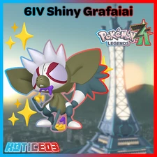 ✨ Shiny Grafaiai 6IV ✨ Mega Dimension Pokemon Legends ZA Ready 🚀 Fast 🚀