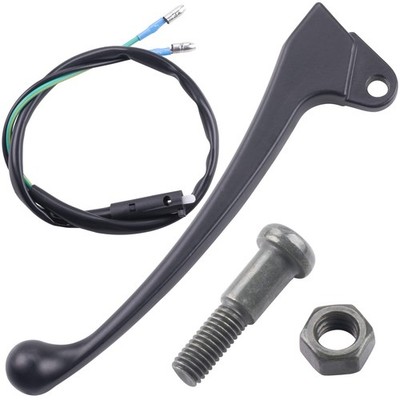 CNCMOTOK Left Brake Lever fit for GY6 50cc 125cc 150cc 139QMB 157Q Black 