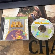 SEGA CD ~ T.A.O. Willy Beamish ~ Dynamix ~ E ~ 1993 ~ GAME ONLY ~ !L🟠🟠K!