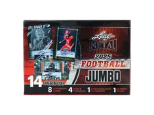 2025 LEAF METAL NFL FOOTBALL JUMBO BOX - BRAND NEW - FREE SHIPPING 🔥🔥🔥