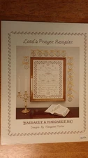 Margaret & Margaret Inc. -Lord's Prayer Sampler- Cross Stitch Pattern-GU