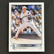 2022 Topps Update Series George Kirby #US207 Mariners RC